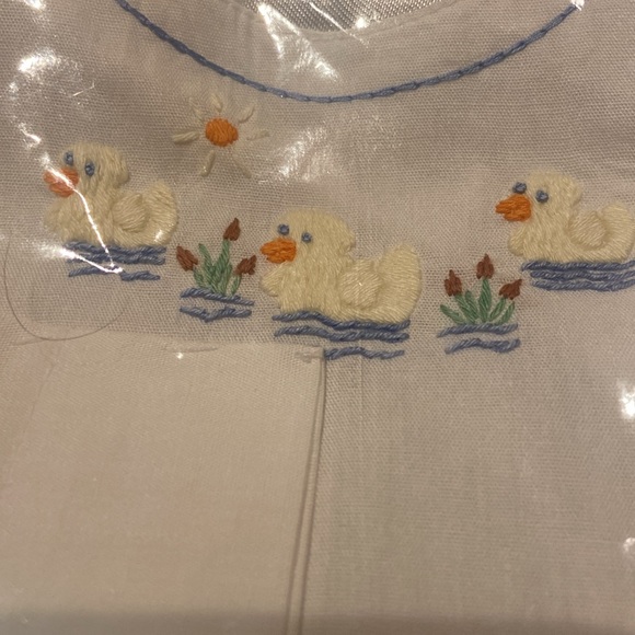 STEPHAN Ent. Inc. NWT Diaper Shirt & Bonnet Set Size 3-6 Months VINTAGE 2003 - Picture 3 of 7
